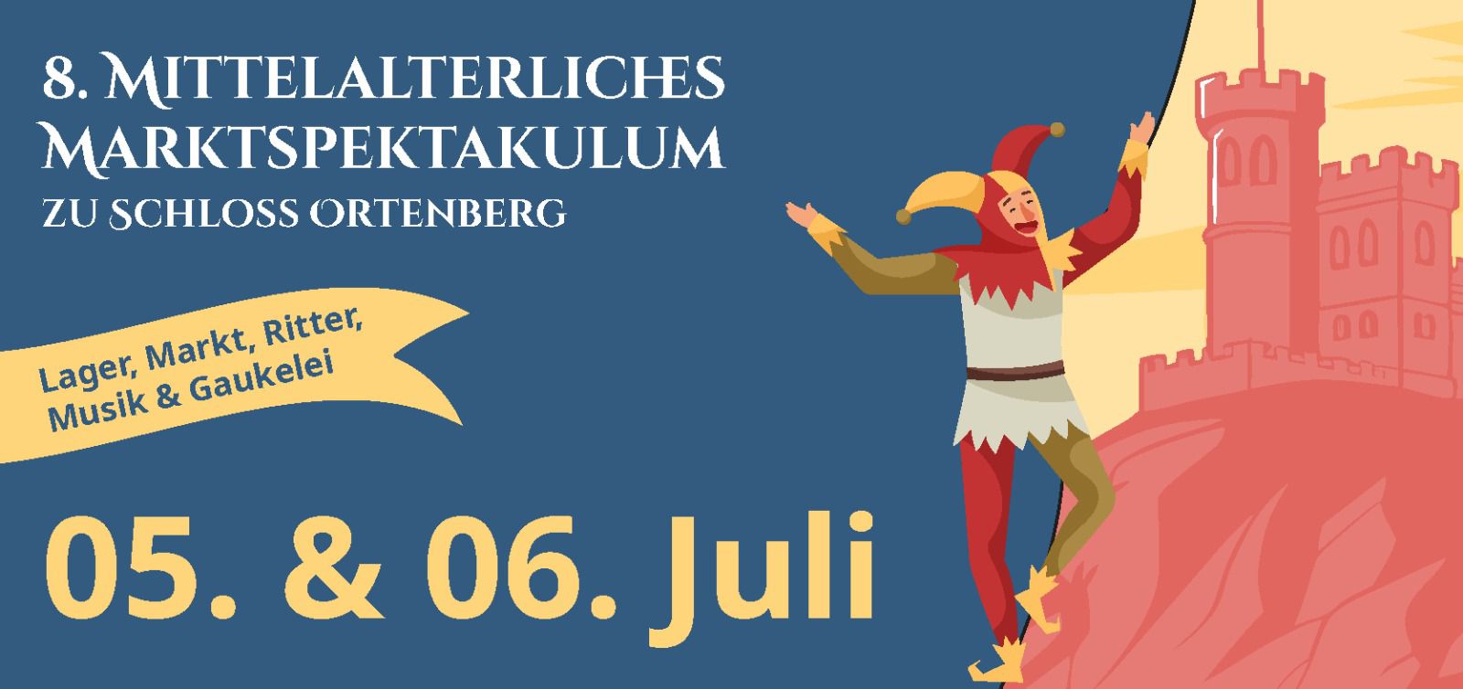 Bild vom Termin 8. Mittelalterliches Marktspektakulum zu Schloss Ortenberg