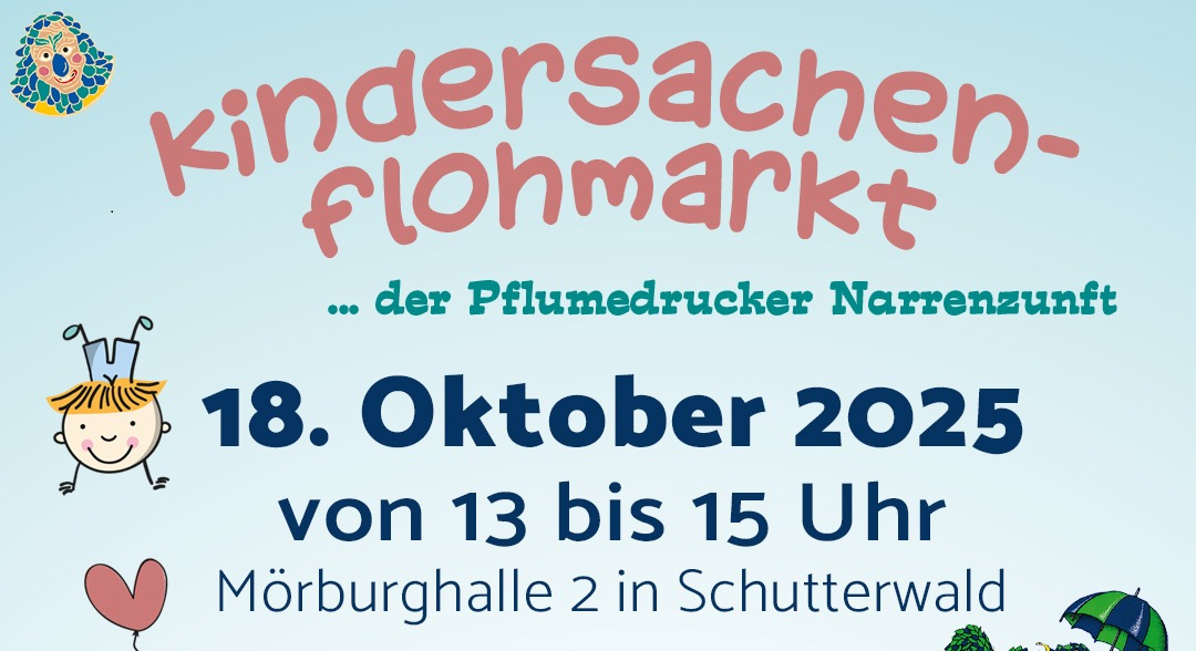 Bild vom Termin Kindersachenflohmarkt der Pflumedrucker Narrenzunft