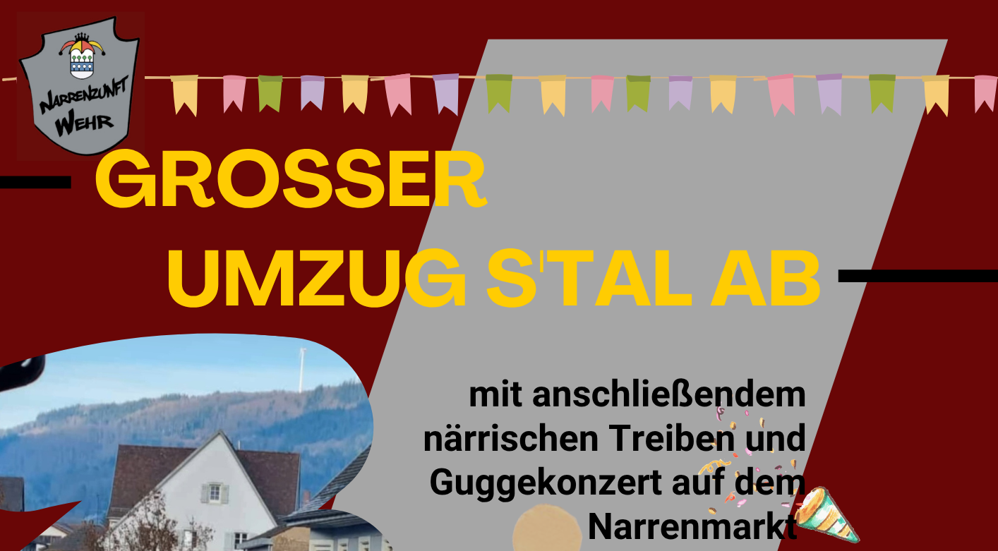 Bild zum Termin umzug-in-wehr-mit-anschliessendem-fasnachtstreiben