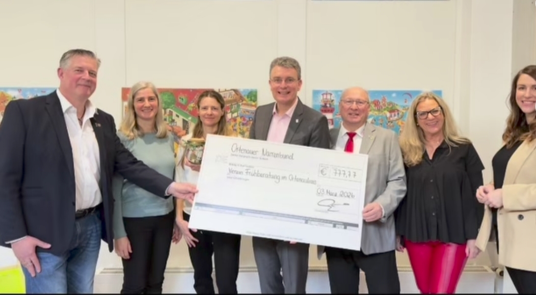 Bild zum Beitrag Wenn Brauchtum Herzen öffnet: Narrenzünfte spenden 777 Euro für Frühförderstelle in Lahr