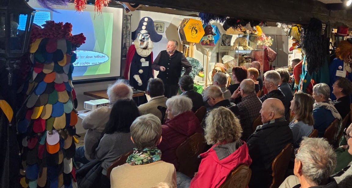 Bild zum Beitrag „All Straßen, Gassen sind voll Narren“ – Vortrag begeistert Publikum