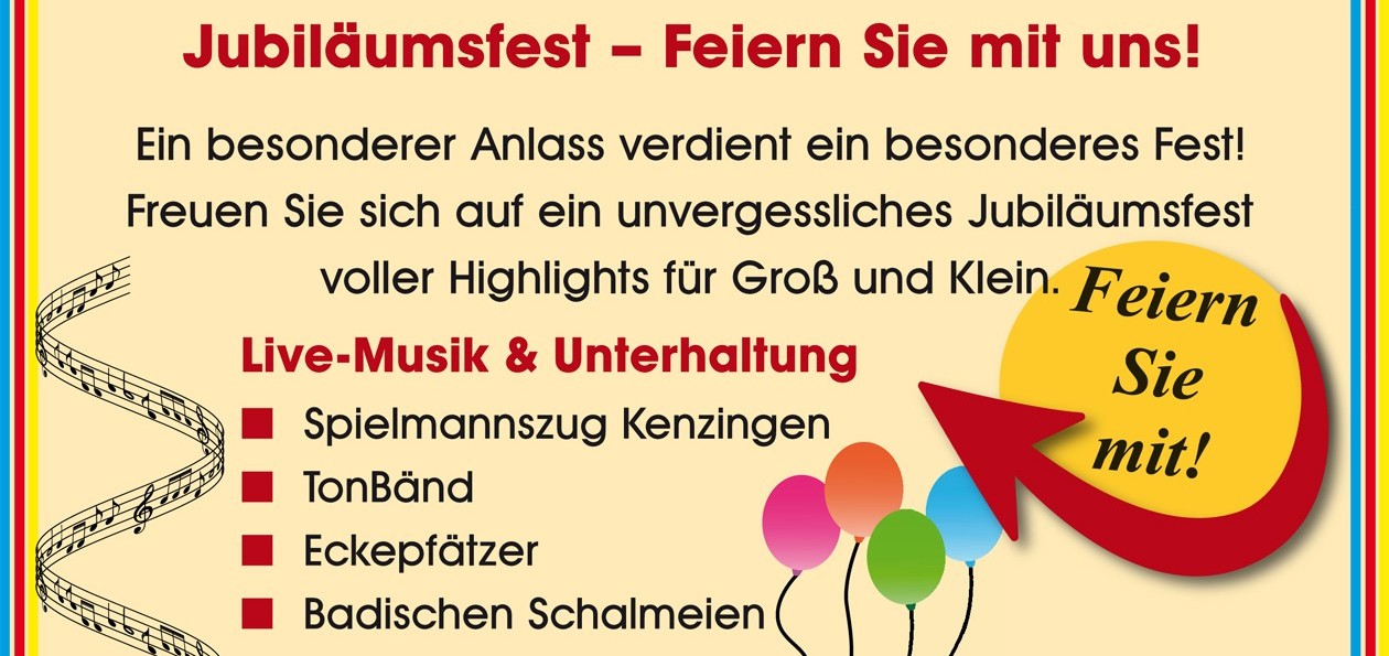 Bild vom Termin Jubiläumsfest - 50 Jahre Oberrheinische Narrenscha