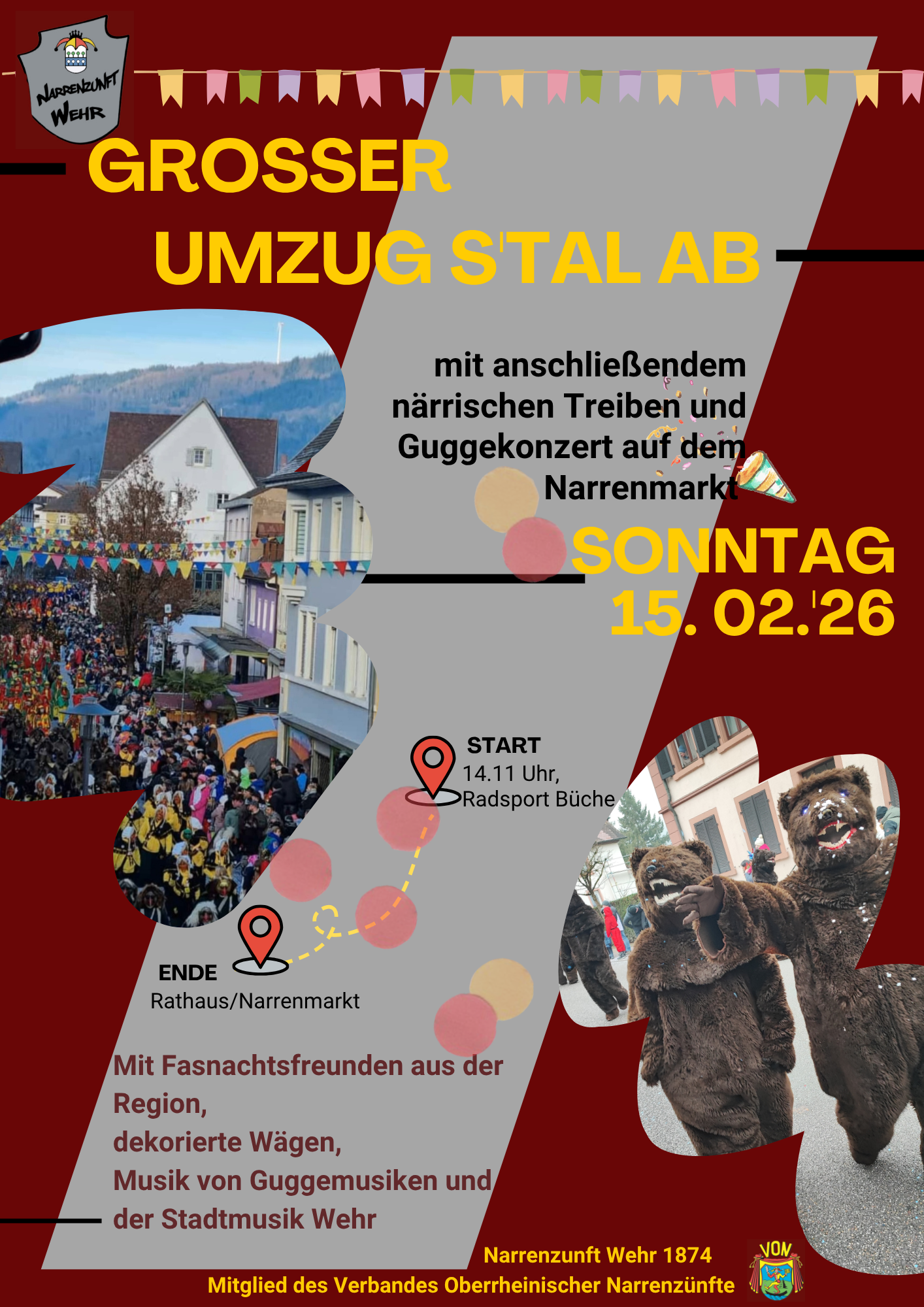 Umzug in Wehr